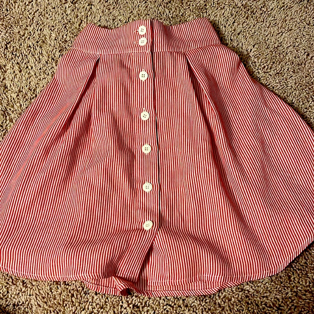 brand new skirt red